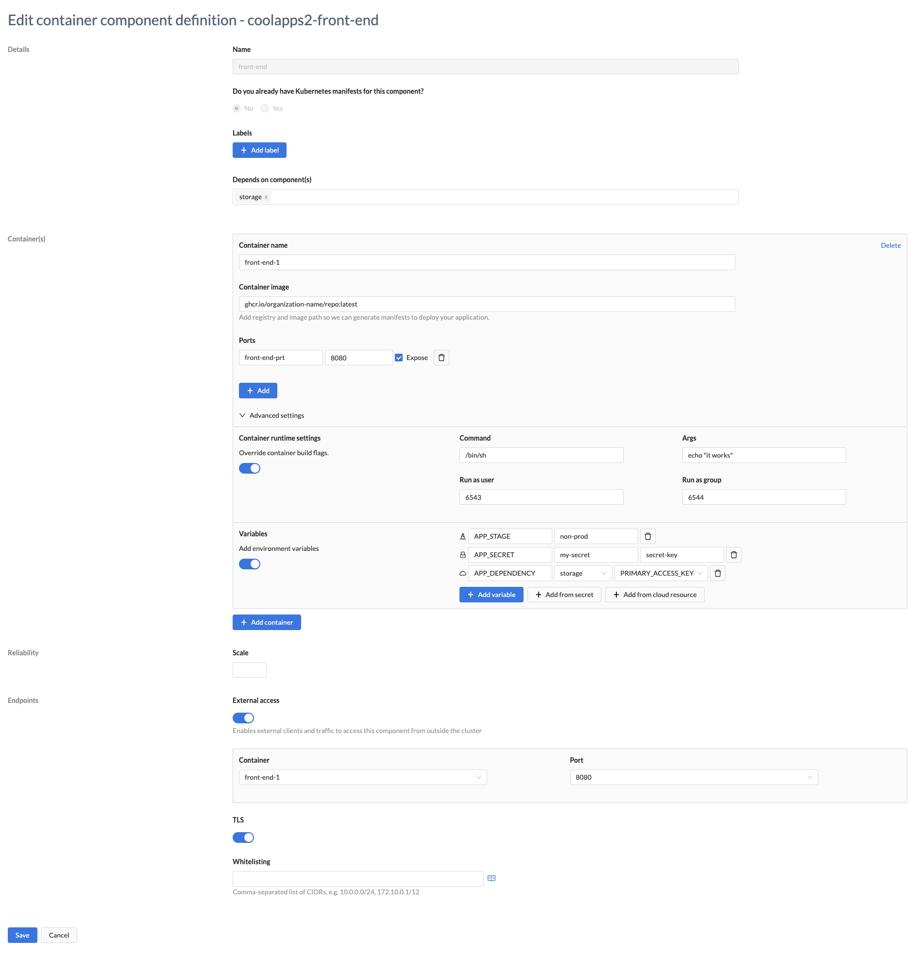 Component Overview